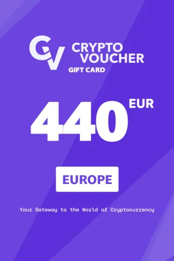 Crypto Voucher 440 EUR Gift Card (Europe) - Digital Key
