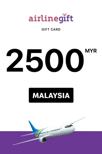 Airline Gift 2500 MYR Gift Card (Malaysia) - Digital Key