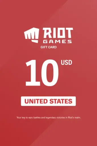 Riot Access 10 USD Gift Card (United States) - Digital Key