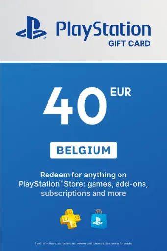 PlayStation Store 40 EUR Gift Card (Belgium) - Digital Key