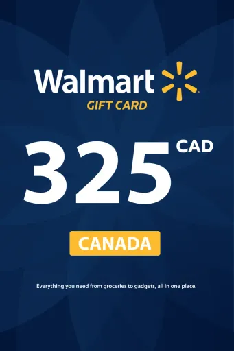 Walmart 325 CAD Gift Card (Canada) - Digital Key