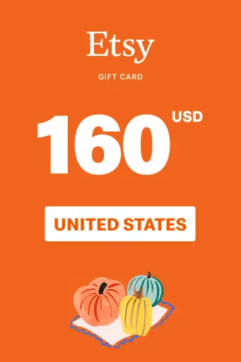 Etsy 160 USD Gift Card (United States) - Digital Key
