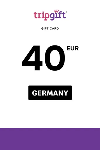 TripGift 40 EUR Gift Card (Germany) - Digital Key