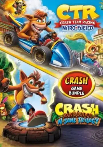 Crash Bandicoot Bundle - N. Sane Trilogy + CTR Nitro-Fueled (Argentina) (Xbox One) - Xbox Live - Digital Key