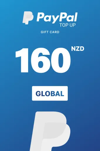 PayPal Instant Top Up 160 NZD Gift Card (Global) - Digital Key