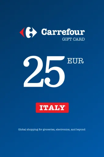 Carrefour 25 EUR Gift Card (Italy) - Digital Key