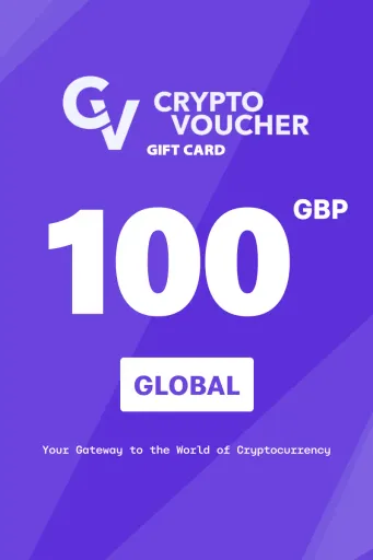 Crypto Voucher 100 GBP Gift Card (Global) - Digital Key
