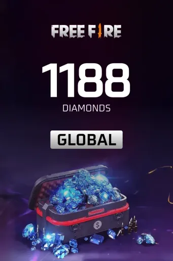 Product Image - Garena Free Fire - 1188 Diamonds (Global) - Digital Key