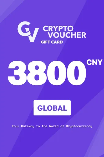 Crypto Voucher 3800 CNY Gift Card (Global) - Digital Key