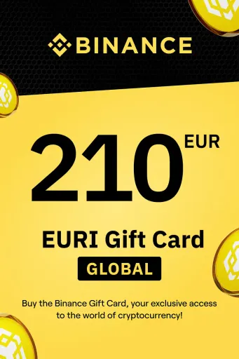Binance (EURI) 210 EUR Gift Card (Global) - Digital Key