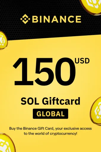 Binance (SOL) 150 USD Gift Card (Global) - Digital Key