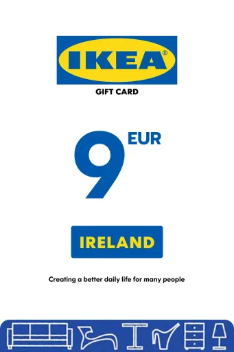 IKEA 9 EUR Gift Card (Ireland) - Digital Key