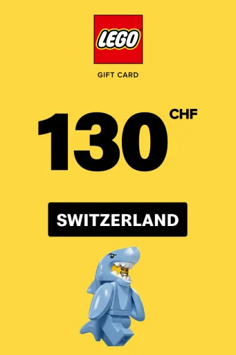 LEGO 130 CHF Gift Card (Switzerland) - Digital Key