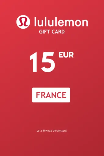 Product Image - Lululemon 15 EUR Gift Card (France) - Digital Key