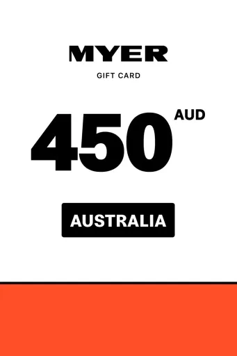 Myer 450 AUD Gift Card (Australia) - Digital Key
