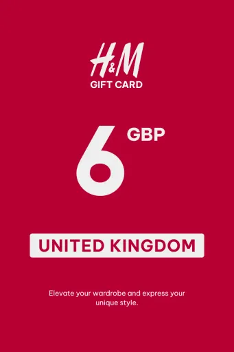 H&M 6 GBP Gift Card (United Kingdom) - Digital Key