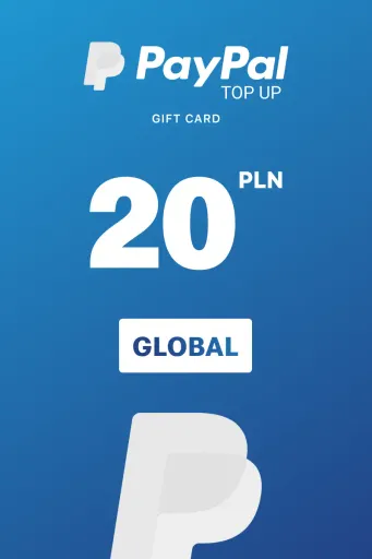 PayPal Instant Top Up 20 PLN Gift Card (Global) - Digital Key