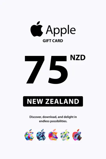 Apple 75 NZD Gift Card (New Zealand) - Digital Key