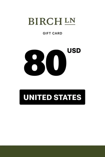 BirchLane 80 USD Gift Card (United States) - Digital Key
