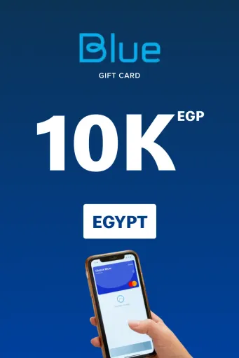 Blue Prepaid 10000 EGP Gift Card (Egypt) - Digital Key