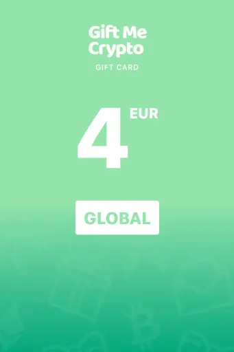 Product Image - Gift Me Crypto 4 EUR Gift Card (Global) - Digital Key