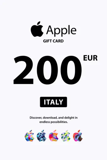 Apple 200 EUR Gift Card (Italy) - Digital Key