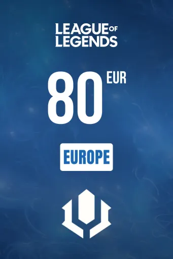 League of legends 80 EUR Gift Card (Europe) - Digital Key