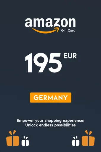 Amazon 195 EUR Gift Card (Germany) - Digital Key