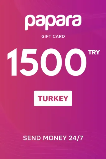 Rewarble Papara Top Up 1500 TRY Gift Card (Turkey) - Rewarble - Digital Key