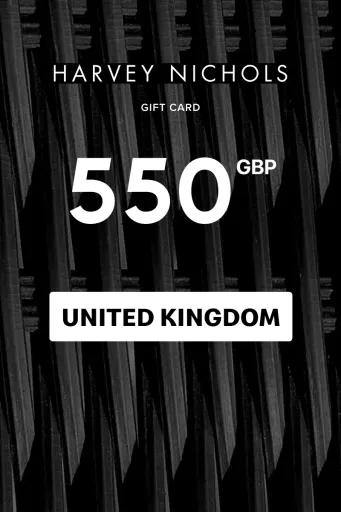 Product Image - Harvey Nichols 550 GBP Gift Card (United Kingdom) - Digital Key