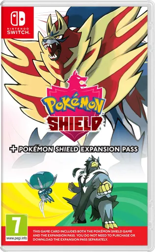 Product Image - Pokemon Shield + Expansion Pass (United States) (Nintendo Switch) - Nintendo - Digital Key
