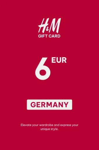 H&M 6 EUR Gift Card (Germany) - Digital Key
