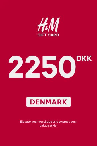 H&M 2250 DKK Gift Card (Denmark) - Digital Key