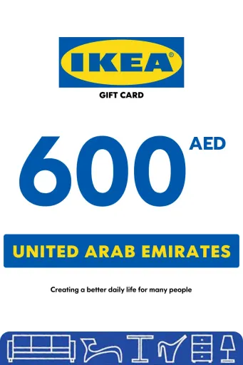 IKEA 600 AED Gift Card (United Arab Emirates) - Digital Key