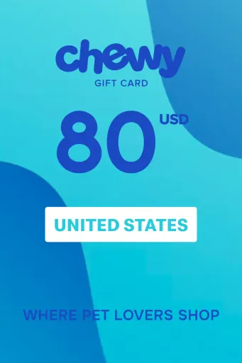 Chewy 80 USD Gift Card (United States) - Digital Key
