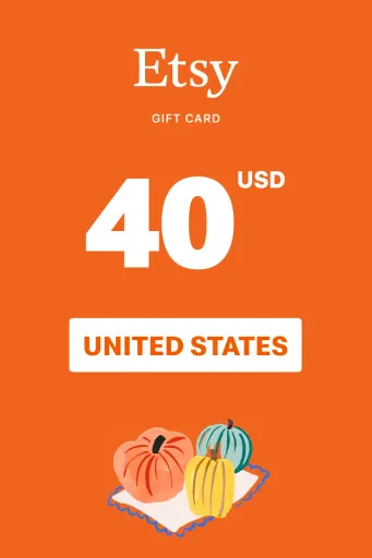 Etsy 40 USD Gift Card (United States) - Digital Key