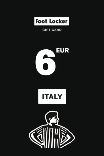 Foot Locker 6 EUR Gift Card (Italy) - Digital Key
