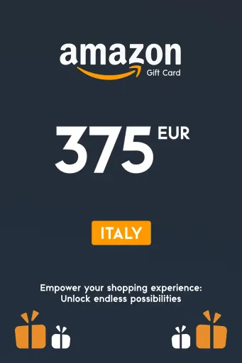 Amazon 375 EUR Gift Card (Italy) - Digital Key