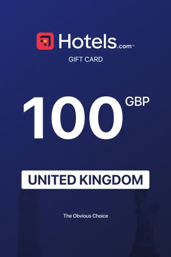 Hotels.com 100 GBP Gift Card (United Kingdom) - Digital Key