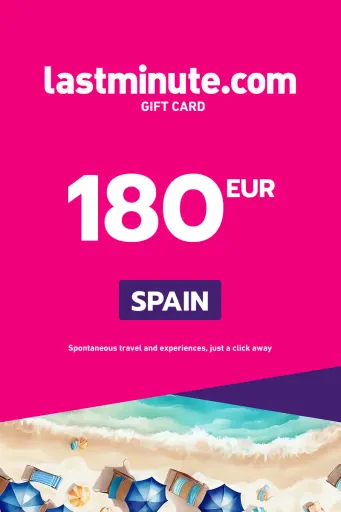 lastminute.com 180 EUR Gift Card (Spain) - Digital Key