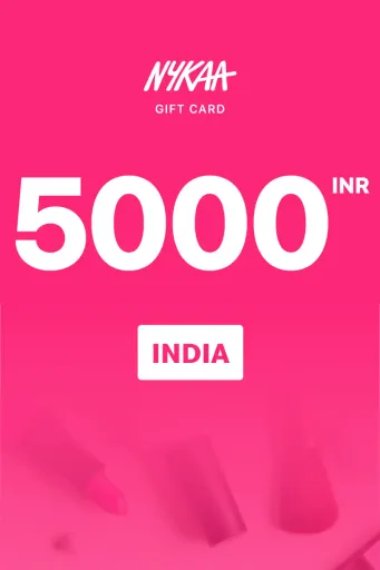 Product Image - Nykaa 5000 INR Gift Card (India) - Digital Key