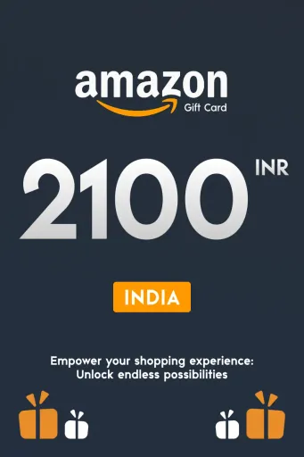 Amazon 2100 INR Gift Card (India) - Digital Key