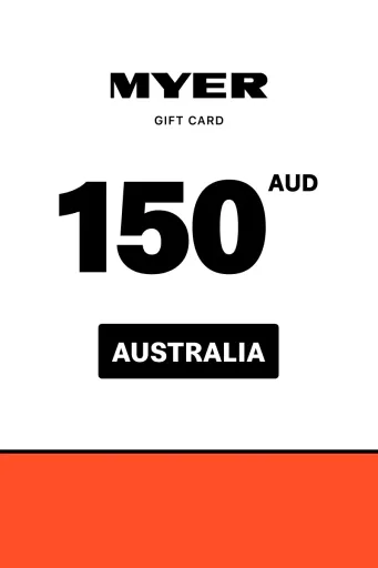 Myer 150 AUD Gift Card (Australia) - Digital Key