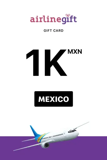 Airline Gift 1000 MXN Gift Card (Mexico) - Digital Key