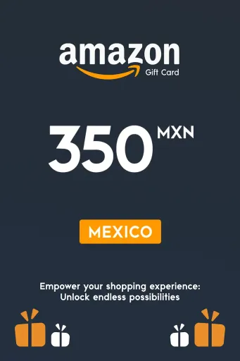 Amazon 350 MXN Gift Card (Mexico) - Digital Key