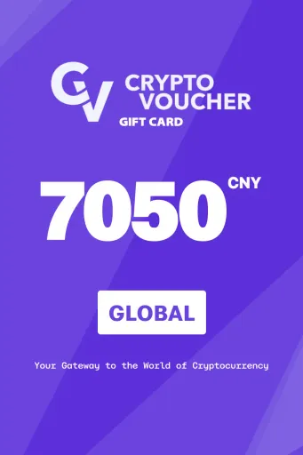 Crypto Voucher 7050 CNY Gift Card (Global) - Digital Key