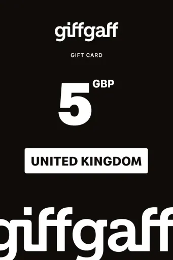Giff Gaff 5 GBP Gift Card (United Kingdom) - Digital Key