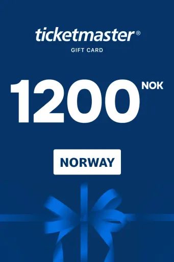 Ticketmaster 1200 NOK Gift Card (Norway) - Digital Key