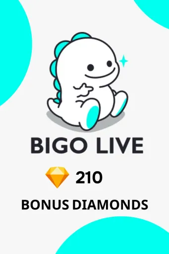 Bigo Live - 210 Diamonds (MENA) - Digital Key