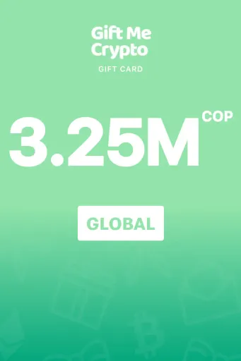 Gift Me Crypto 3250000 COP Gift Card (Global) - Digital Key